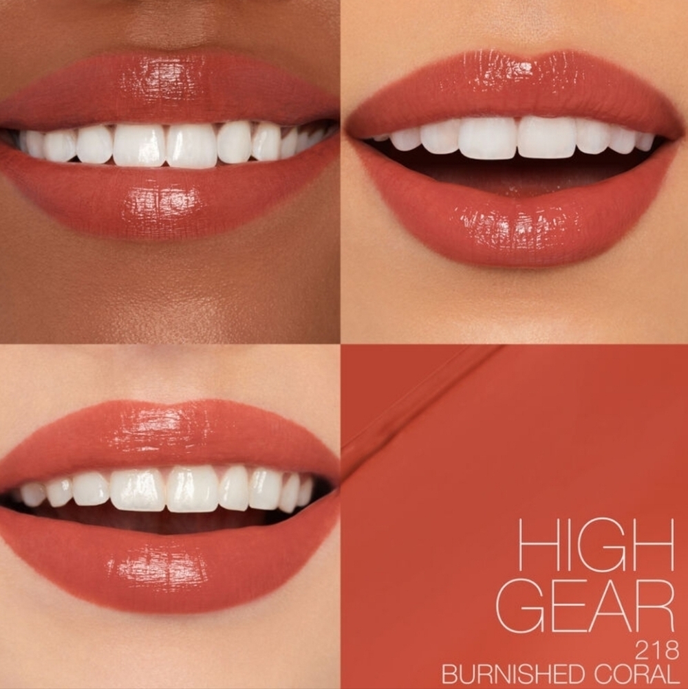 NARS Afterglow Sensual Shine Lipstick: Hi Gear (218 Burnished Coral), .05oz, NIB - Picture 2 of 5